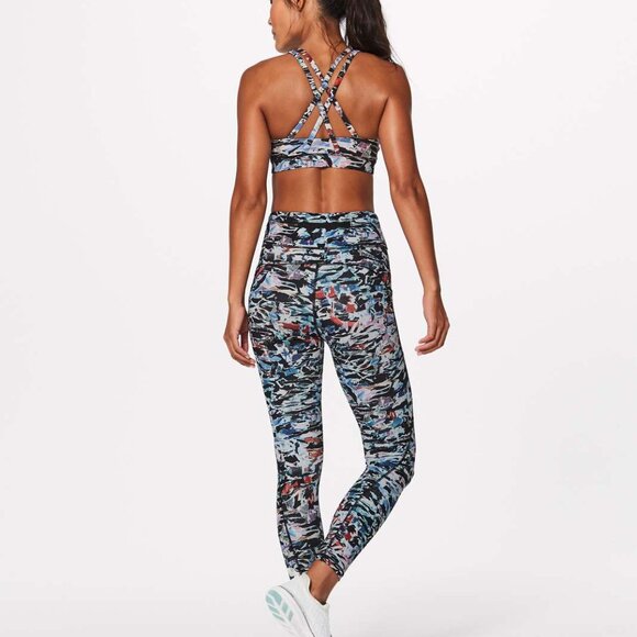 Lululemon Break Free Tight 25" Culture Clash Starlight Black, size 8 - Picture 9 of 13
